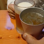 朝〆直送 やきとん酒場 井上臓器 - 乾杯♪