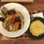 札幌スープカレー絲 - 料理写真:やわらか煮込チキンレッグ+15種の野菜